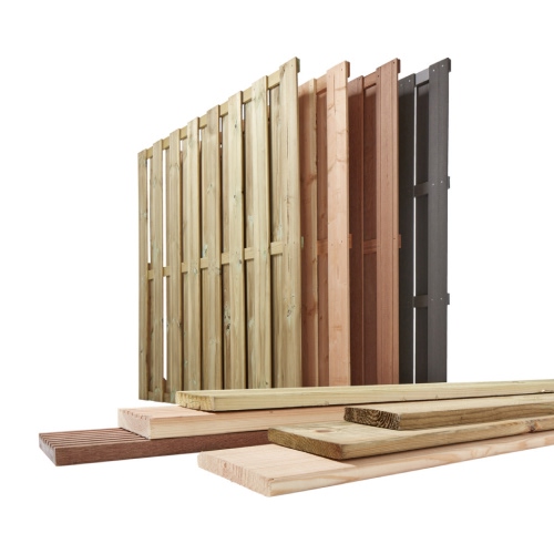 Rhombusprofiel Douglas hout geschaafd 180 x 13,5 x 2,7  cm