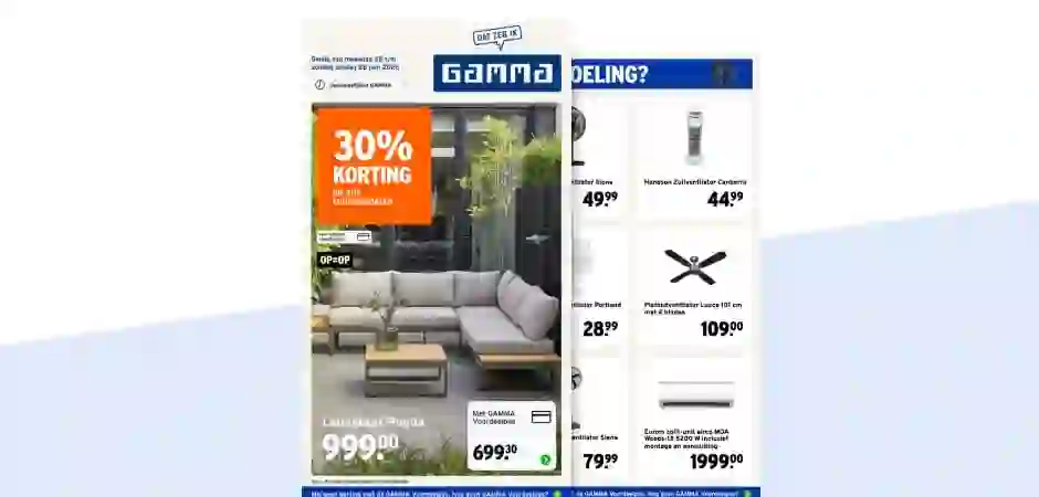 Gamma - Folderaanbiedingen
