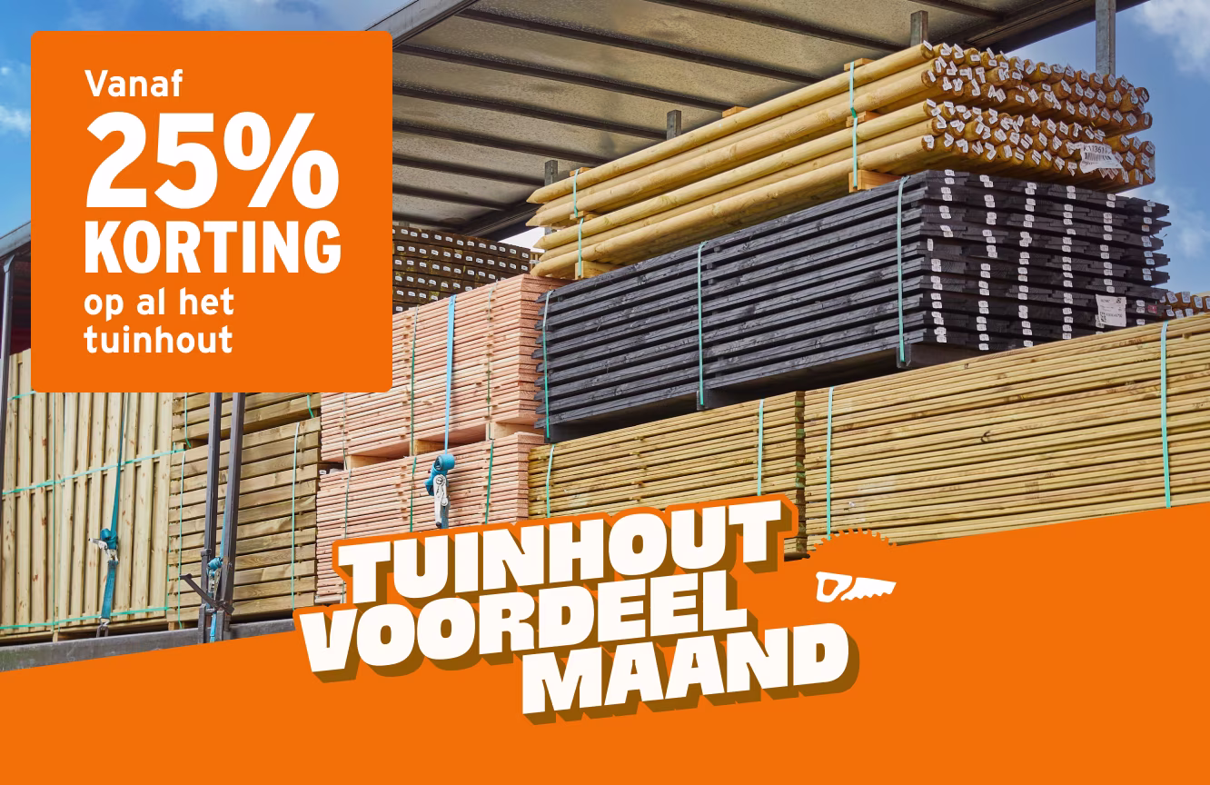 Tuinhoutvoordeelmaand