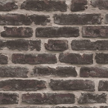 Hout & stenen behang