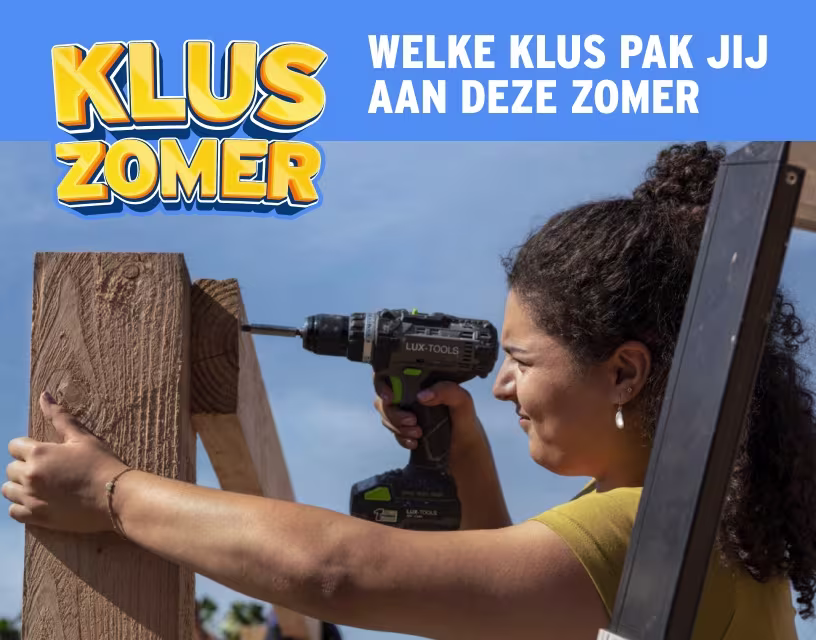 Welke klus pak jij aan deze zomer?
