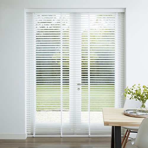 GAMMA aluminum jaloezie 25 mm mat zwart (kleurnr. 320) 60x180 cm (bxh)