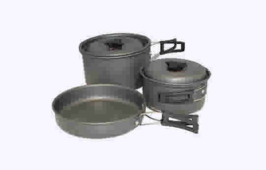 Kookgerei voor tijdens het kamperen