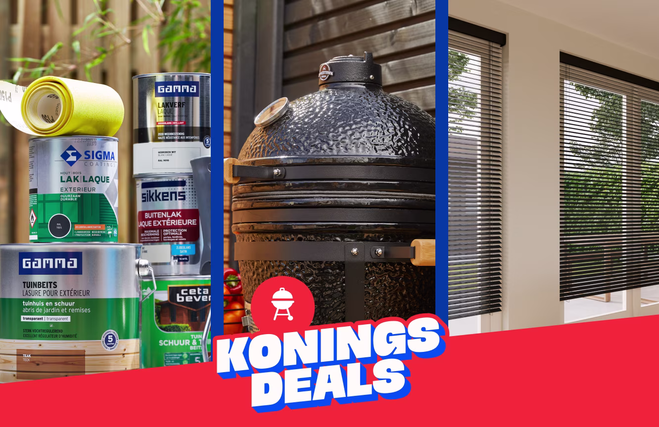 Koningsdeals bij GAMMA