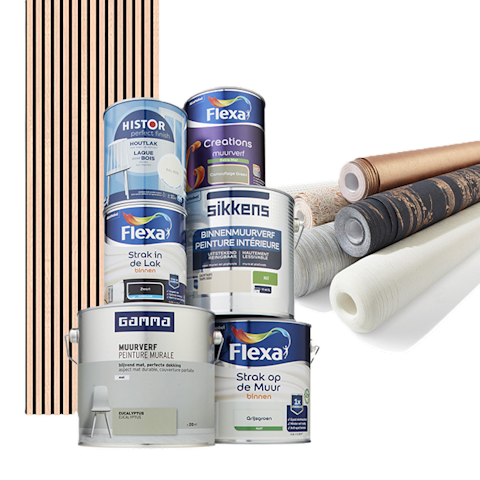 Verf, behang & wandbekleding