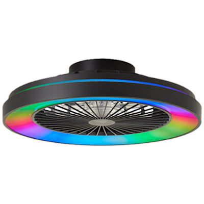 Plafondventilator met lamp