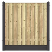 Houtbeton schuttingen