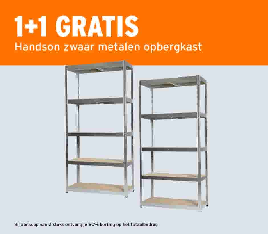 1+1 gratis Handson zwaar metalen opbergkast
