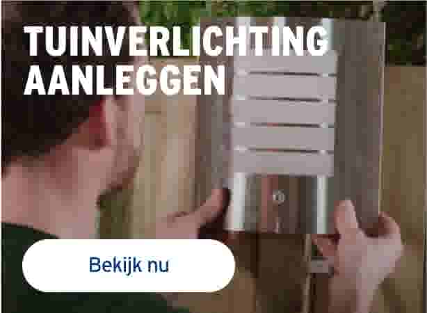  tuinverlichting aanleggen