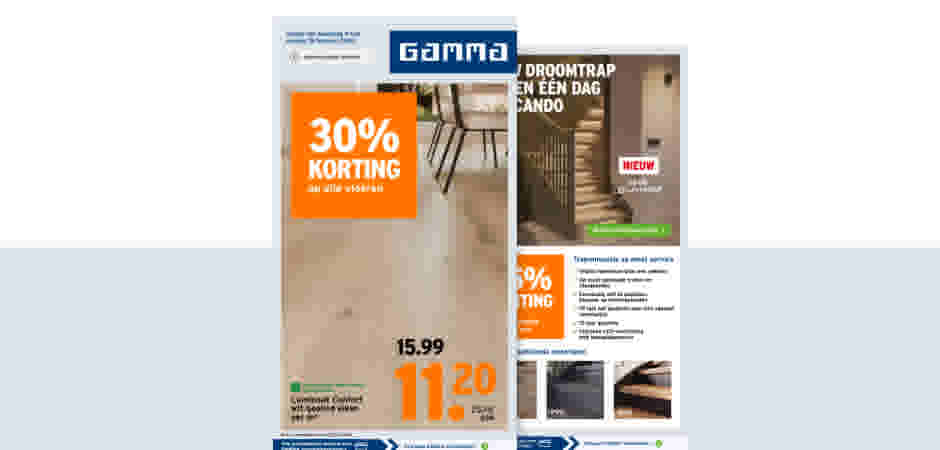 folder GAMMA Nederland