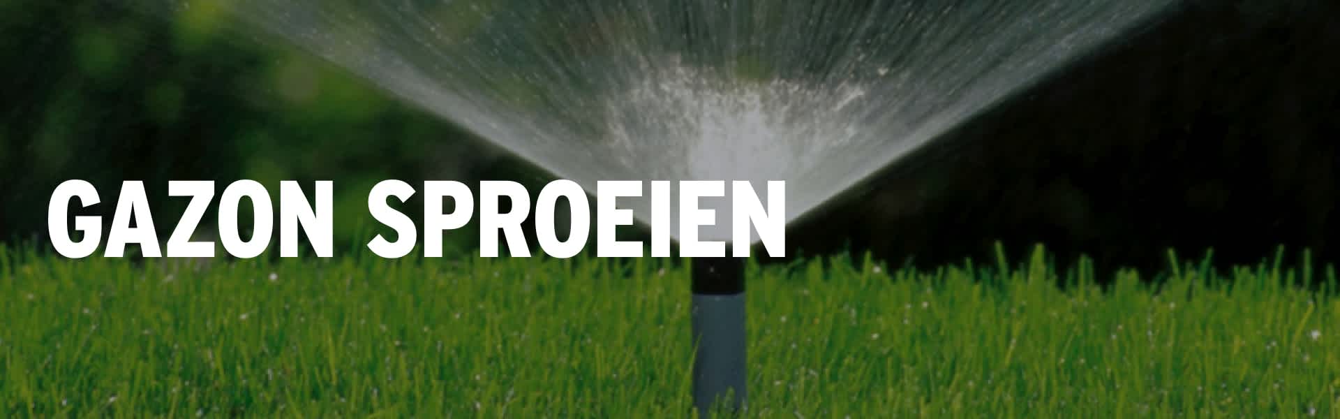 Gazon sproeien onderhoud en tuintips Gamma