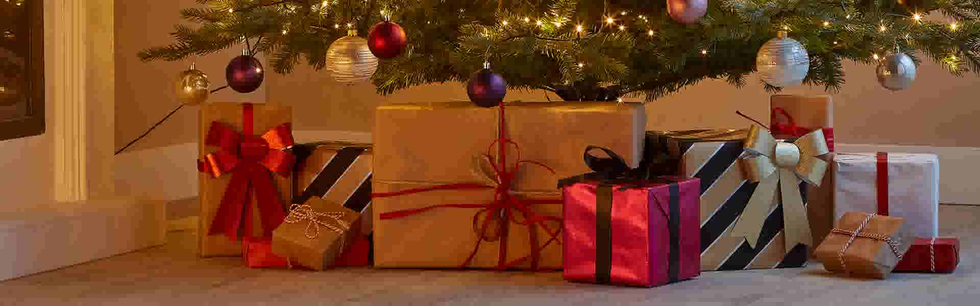 Kerstcadeaus's onder de kerstboom