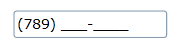 C1MaskedTextBox