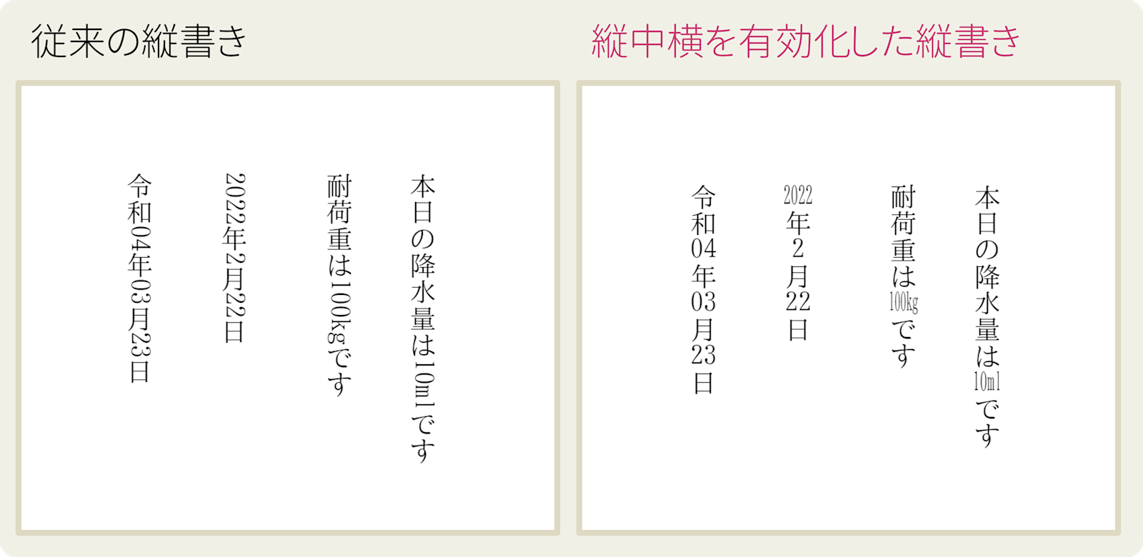 縦中横