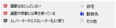 チェックボックスとラジオボタン