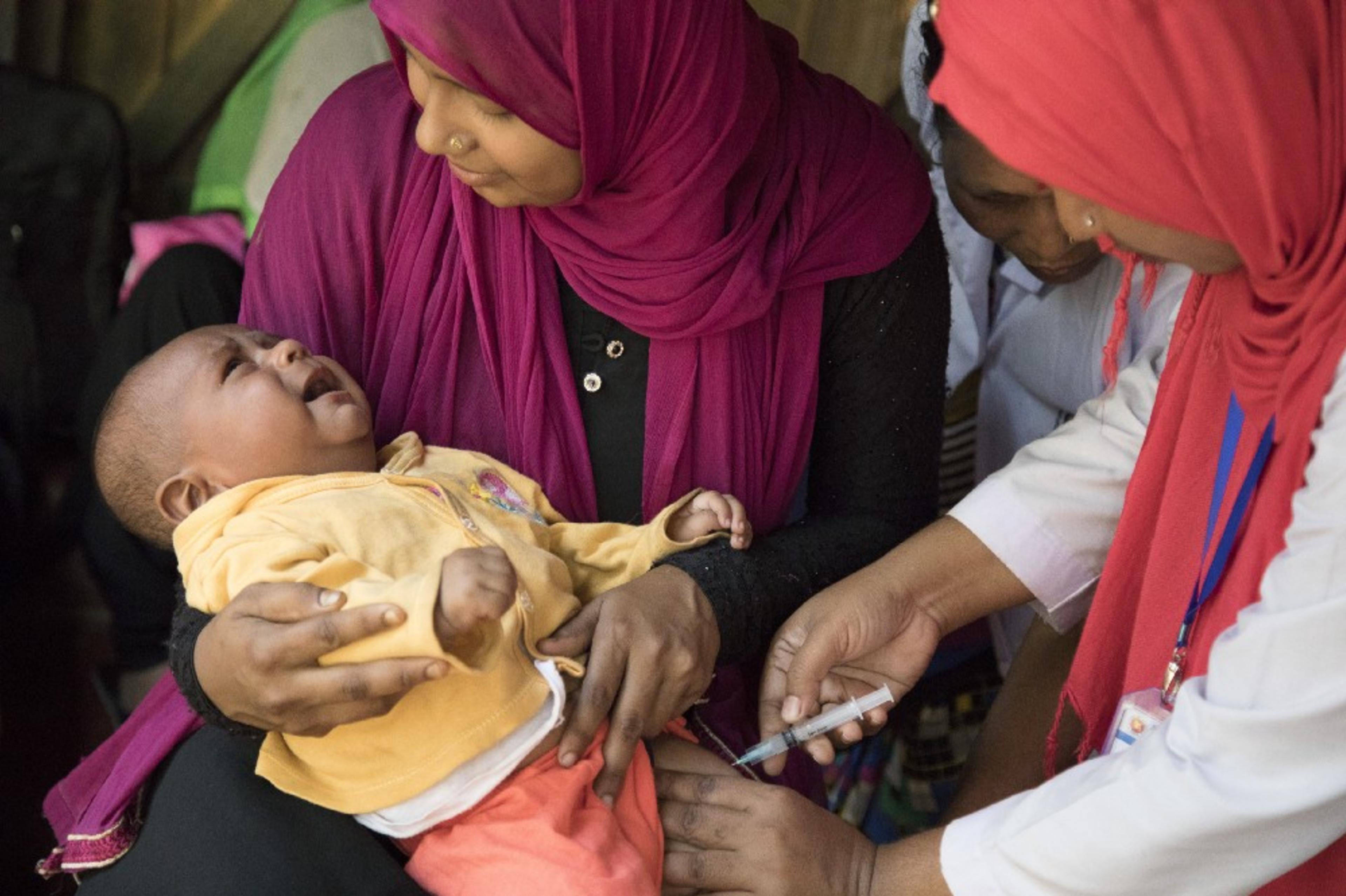 Unicef helps vaccinate almost half of the world’s children each year