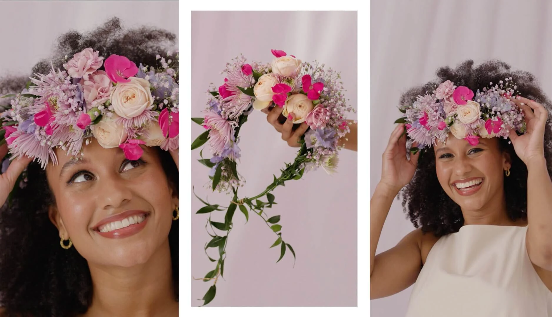 DIY  How to Make a Flower Crown (Real Flowers!) 