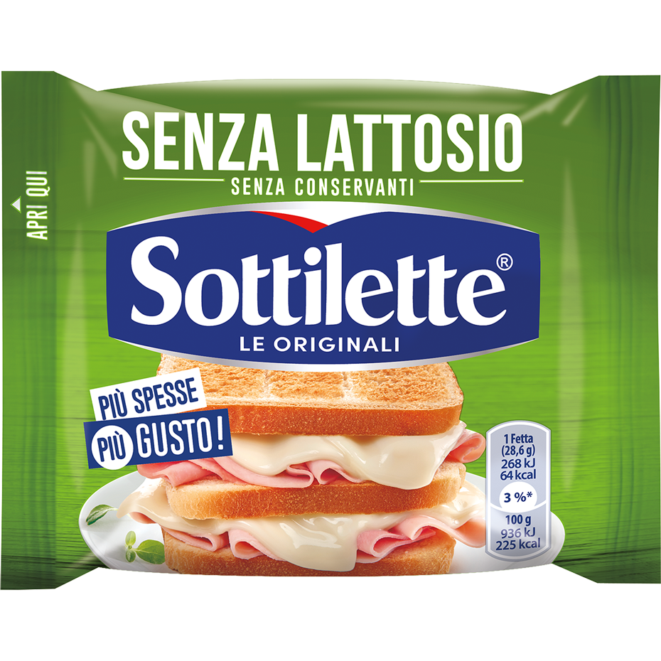 Sottilette Senza Lattosio