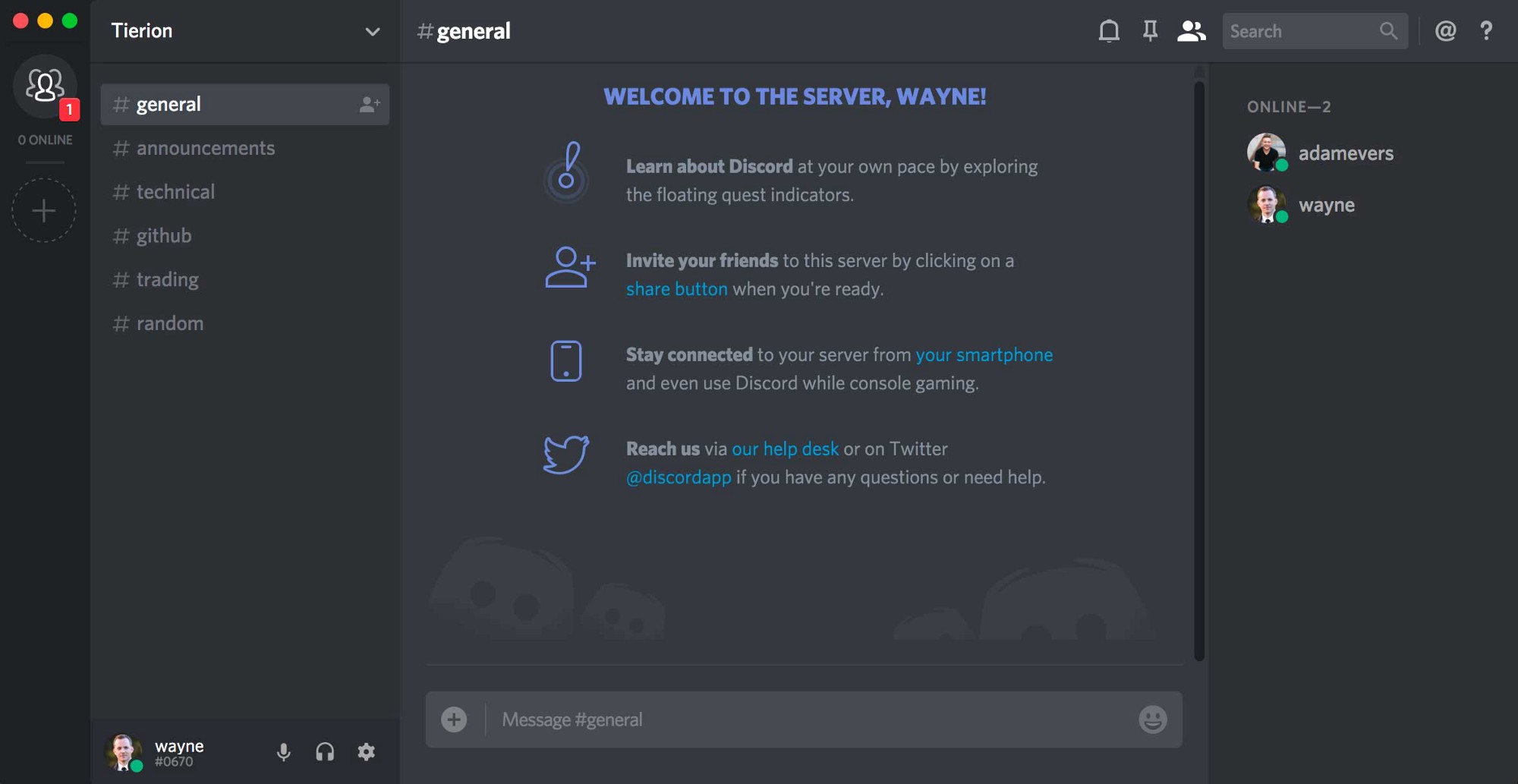 Tierion’s Discord community is now live.