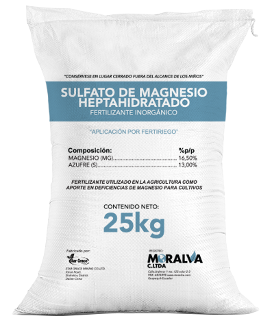 SULFATO DE MAGNESIO HEPTAHIDRATADO – Romero Fertilizantes