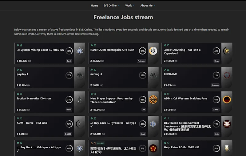 XarothFreelanceJobsStream