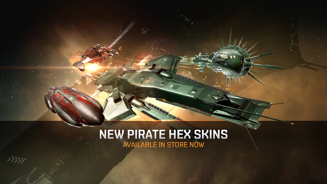 New Pirate Hex SKINs Available EVE Online