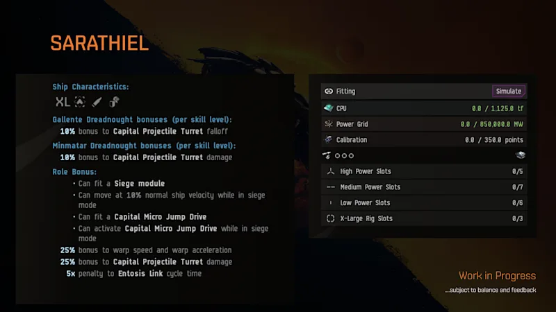Sarathiel stats