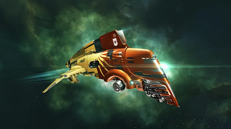 Federation Navy Comet Luminaire Rising SKIN