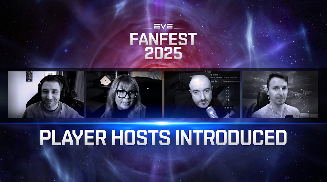 Fanfest 2025 Live Stream Meet the Hosts EVE Online