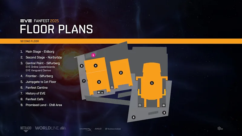Fanfest 2025 - Floor Plans - Second Floor
