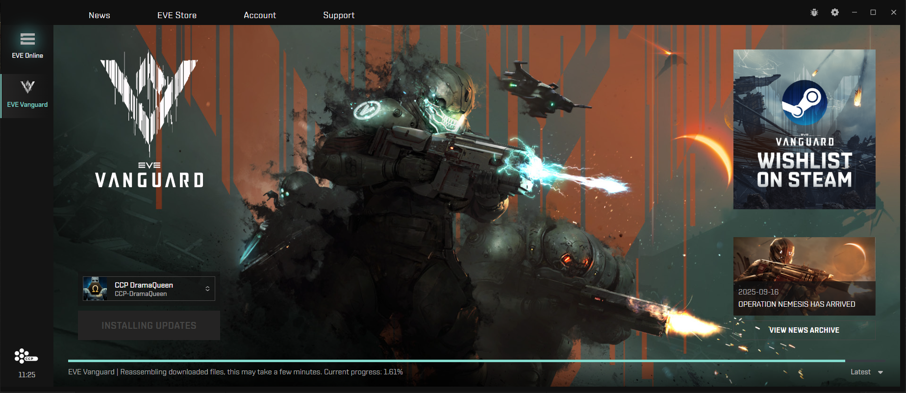 Vanguard Launcher