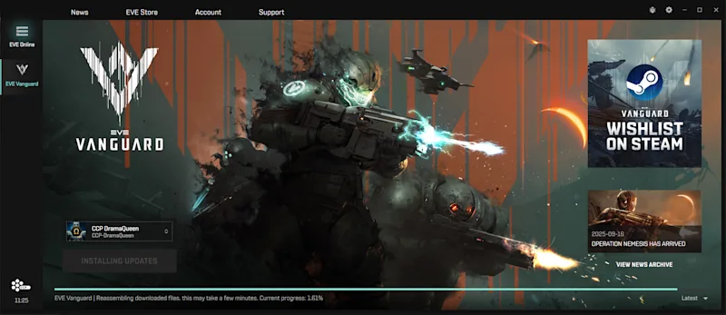 Vanguard Launcher