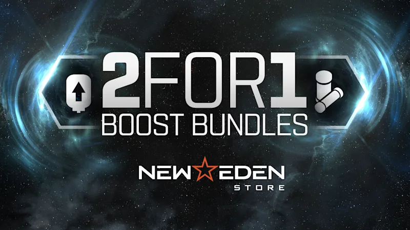 New Eden Store: 2 for 1 deal on Boost Bundles 