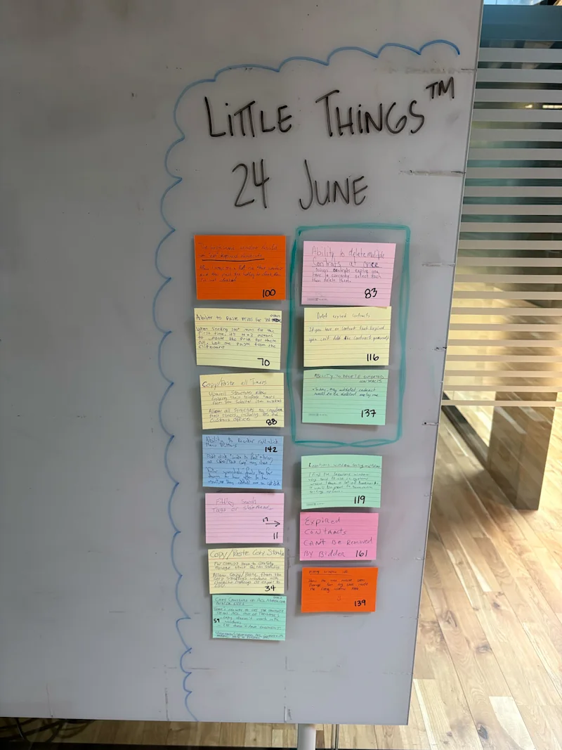 Little things - Notes