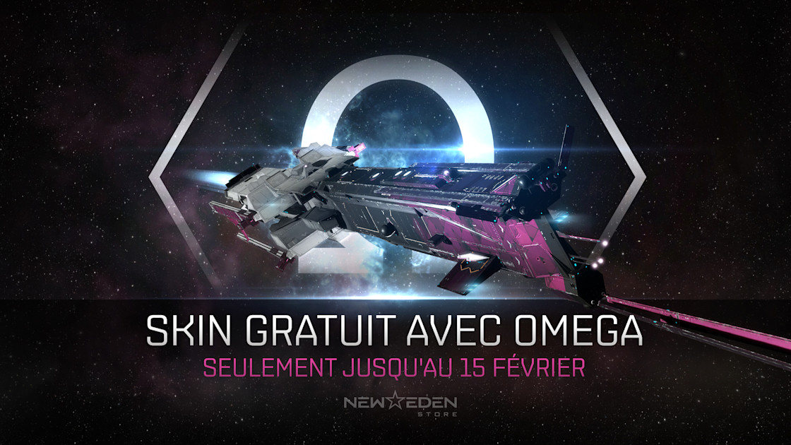 Les SKINS Élan du cœur de retour dans le magasin New Eden EVE Online