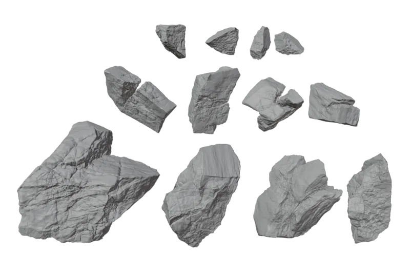 6 ice sizes