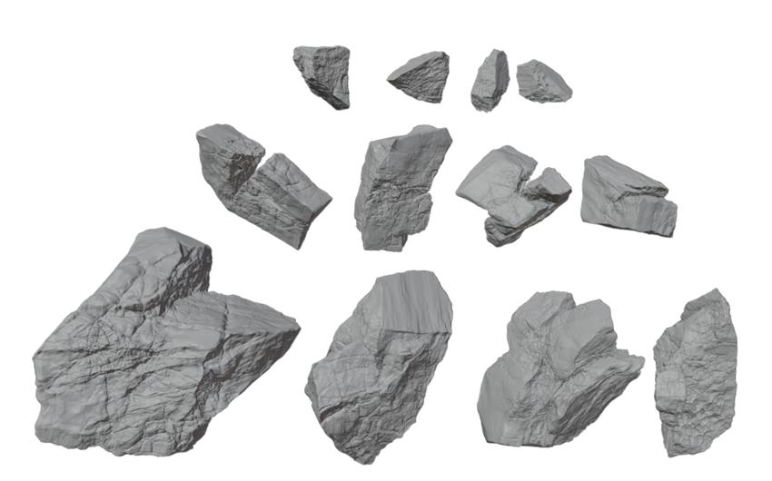 Ice Asteroid Variations