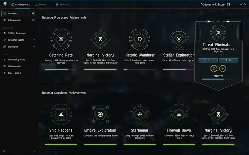 Achievements