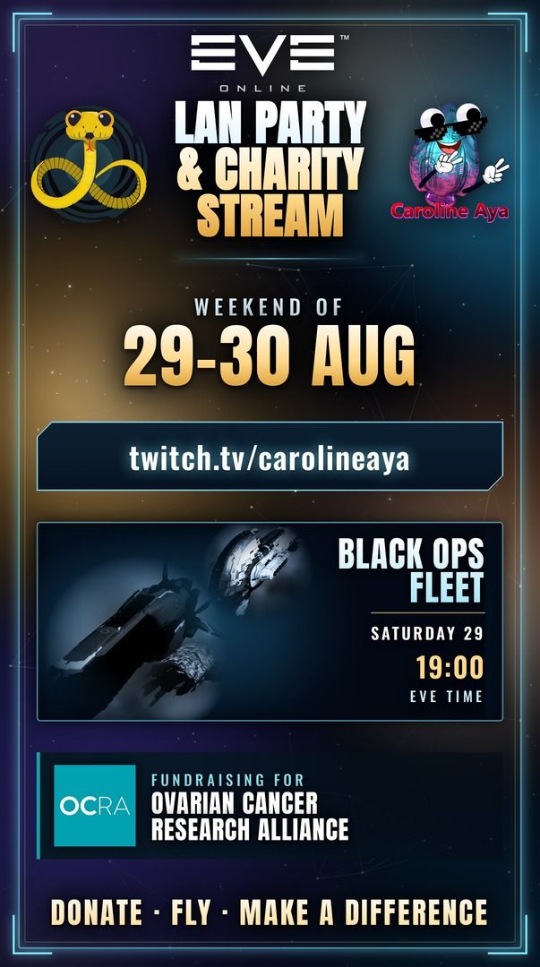 caroline aya charity event