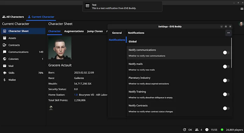 EVE Buddy App