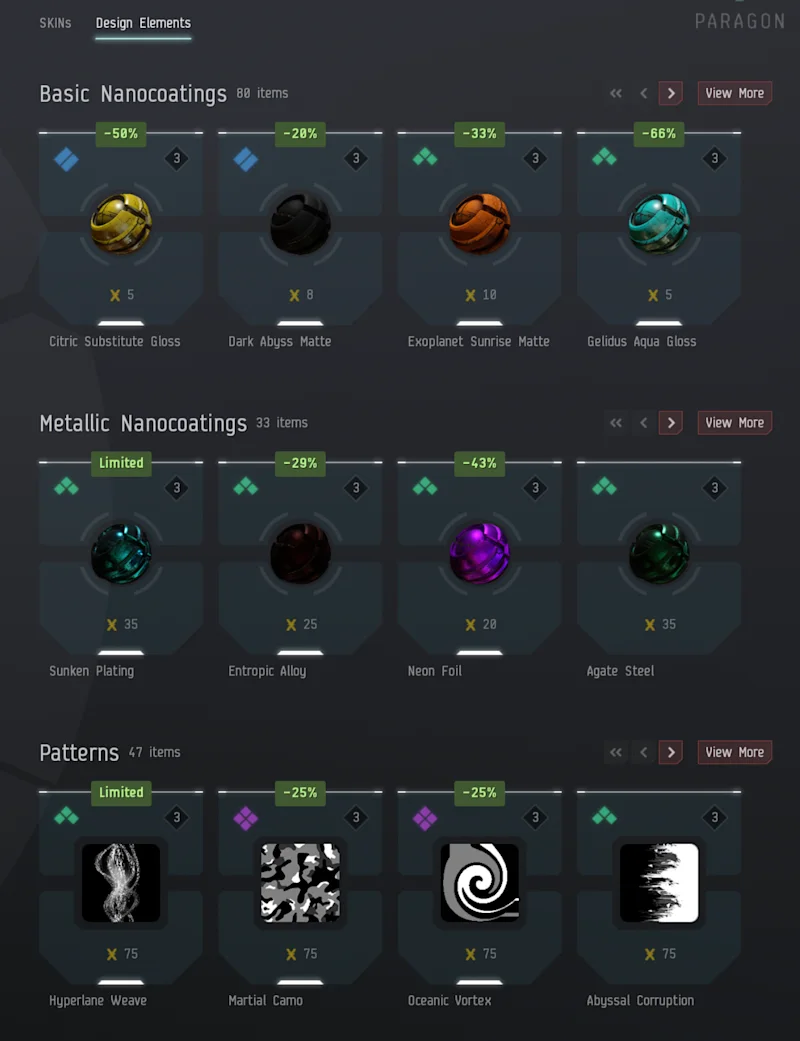 Solar fest - Items