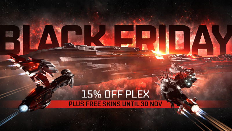 Black Friday 15 Off PLEX EVE Online