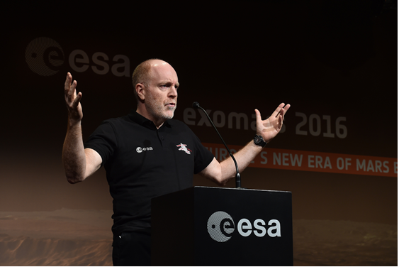 Mark McCaughrean from ESA