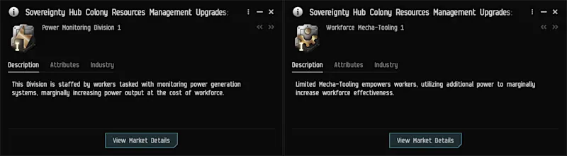 Legion Sov Power and Workforce Upgrades