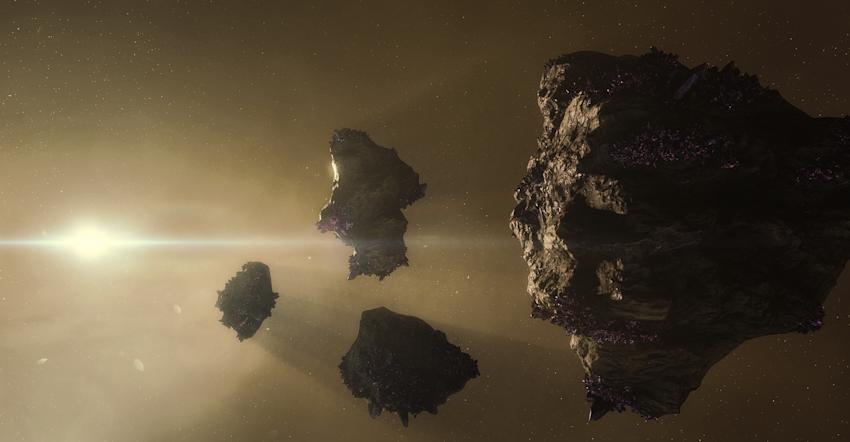 Asteroid Mood Lighting