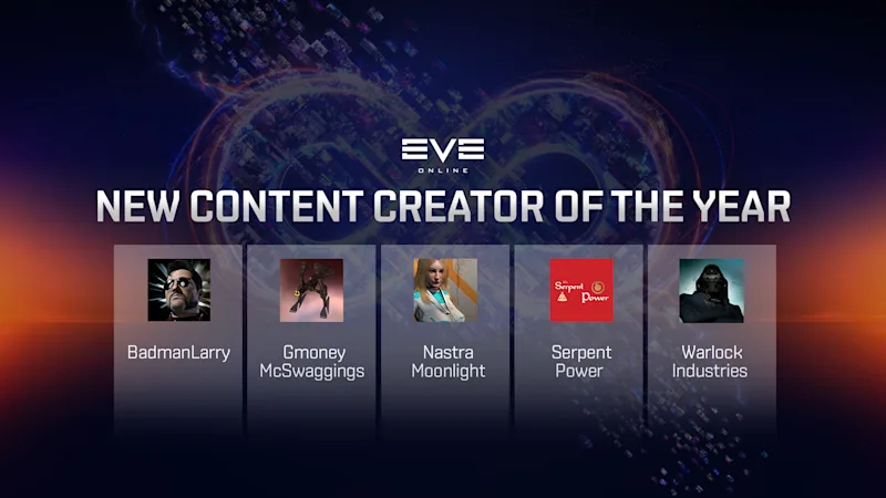 New content creator of the year
