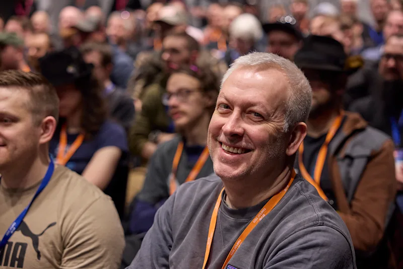 Fanfest 2025 - Friendly Guy smiling and having a fun