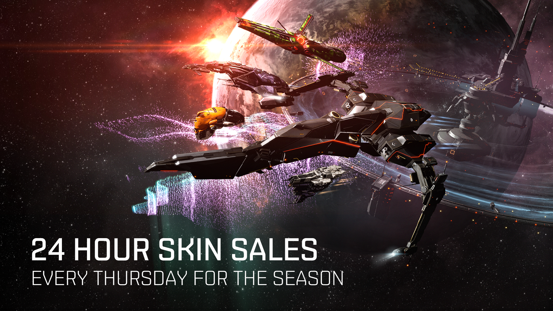 24-hour SKIN Sales every Thursday | EVE Online