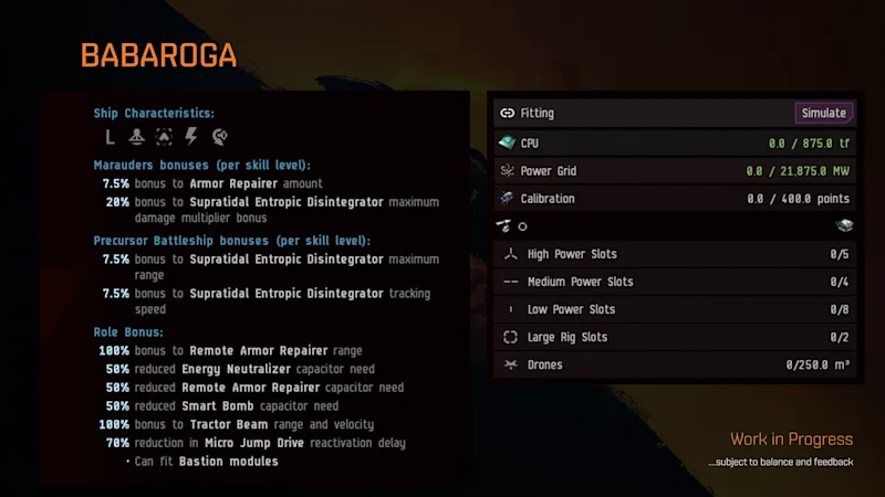 Babaroga-stats