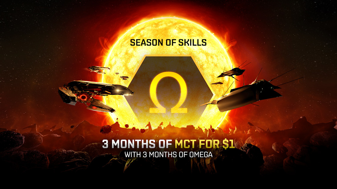 Season Of Skills 3 Months Of Omega With 1 MCT Offer! EVE Online